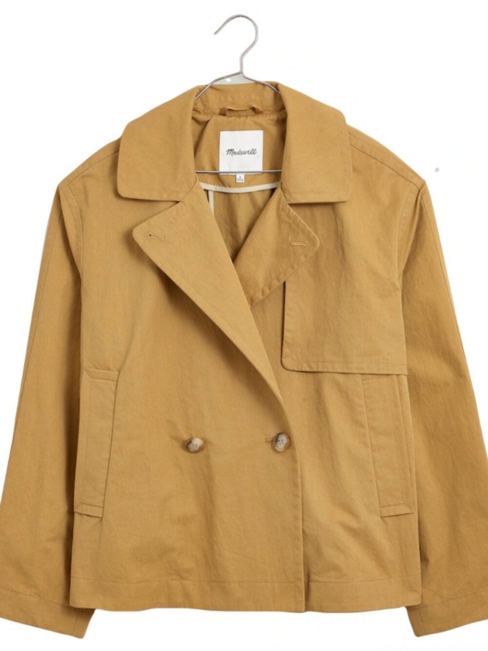 Madewell Cropped Trench